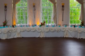 Large dining area at The Great Room at Savage Mill